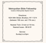 CHURCH INFORMATION