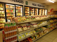 INDO PAK STORE COLLECTION OF FROZEN ITEMS, HALAL FOOD, RICE POWDER