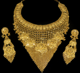 HEAVY GOLD NECKLACE SET