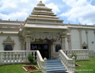 Main entrance of the temple facing east