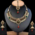 NECKLACE SET, 1 GRAM GOLD