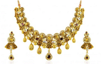 22K GOLD NECKLACE SET