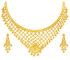 22k gold necklace set