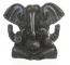 Dark Brown Resin Ganesha Statue