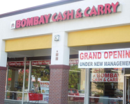 BOMABAY CASH CARRY OUT SIDE IMAGE STORE OPEN